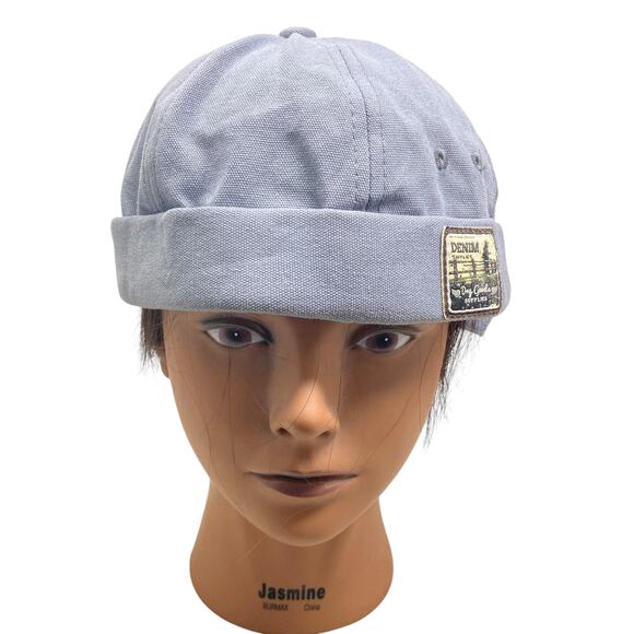 denim supplies Other - Denim Supplies Dry Goods Supplies Hat Mens Brimless Gray Adjustable